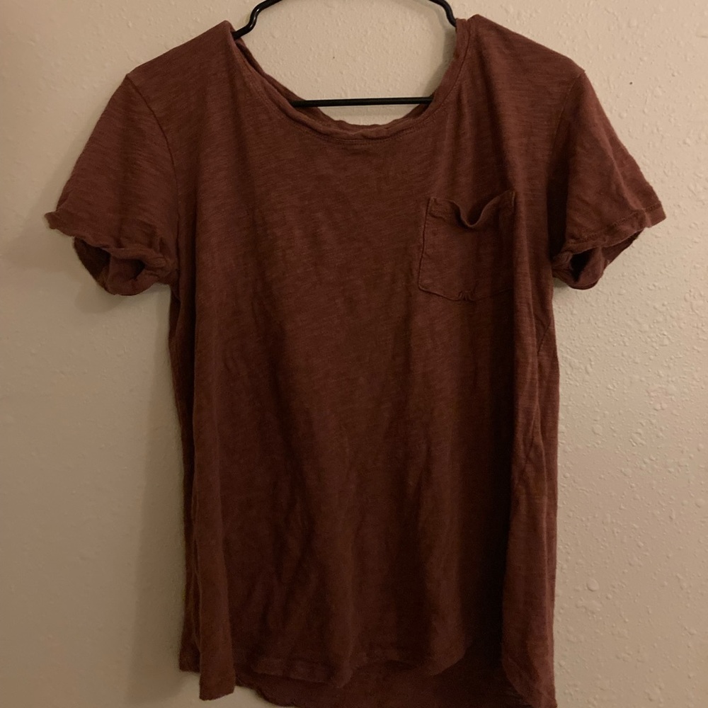 a.n.a. Shirt dark maroon
